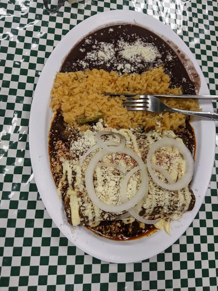 Mole Enchiladas